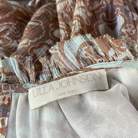 Ulla Johnson Maja long sleeved chiffon mini dress EUC size 4 - Picture 14 of 17